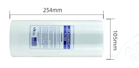 10寸大胖pp棉滤芯尺寸